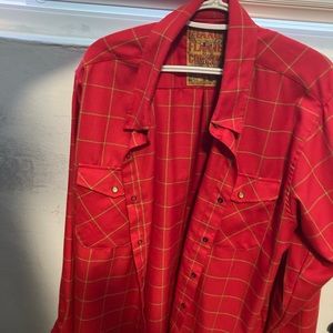 XXL Red Dixon Flannel Good as new condition.